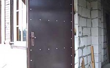 Изготовление металлической двери своими руками
