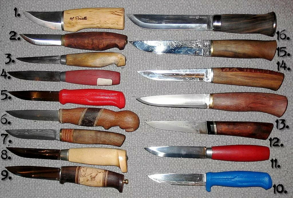 Из чего делают ножи в домашних условиях